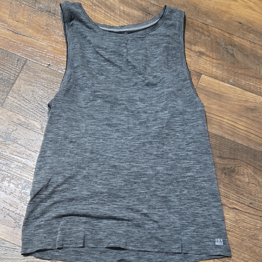 VSX Charcoal Sleeveless Top